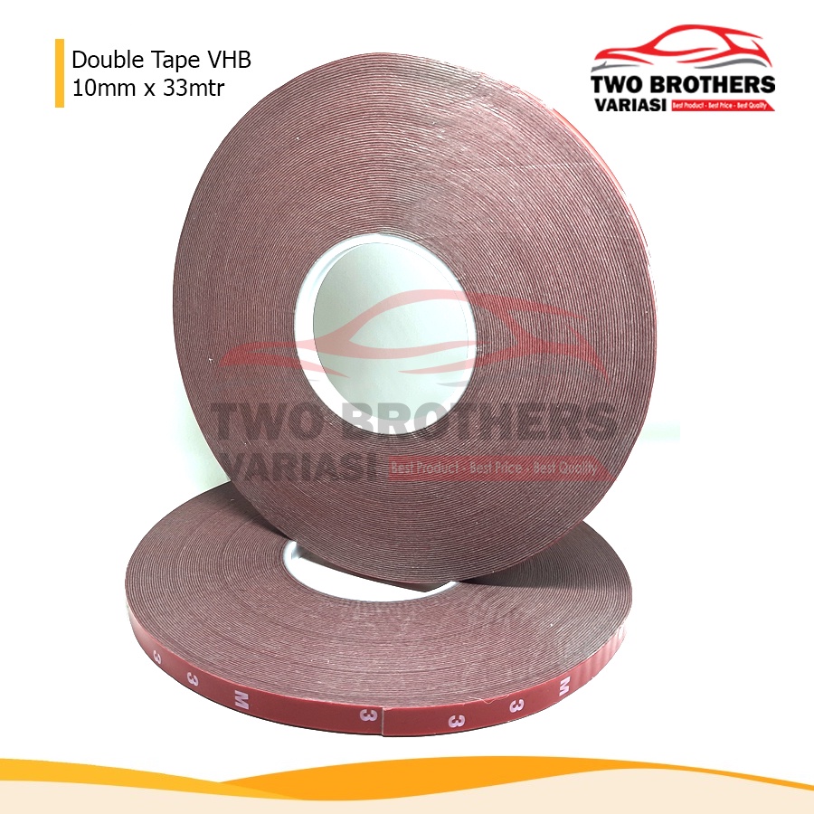 

Double Tape Vhb 10mm x 33mtr Serupa 3M