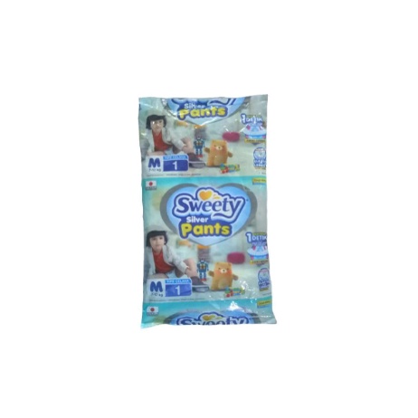 Sweety Silver Pants M1 Renteng Isi 6 Sachet