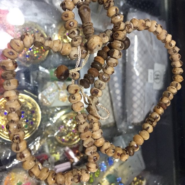 Tasbih tasbeh biji kurma 99 butir dan gelang biji kurma