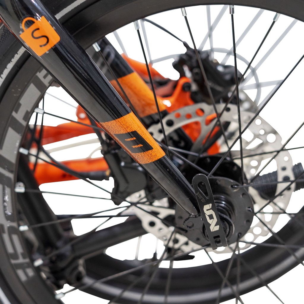 Sepeda Lipat Element Folding Bike Ecosmo 8 Speed Edisi Shopee-5