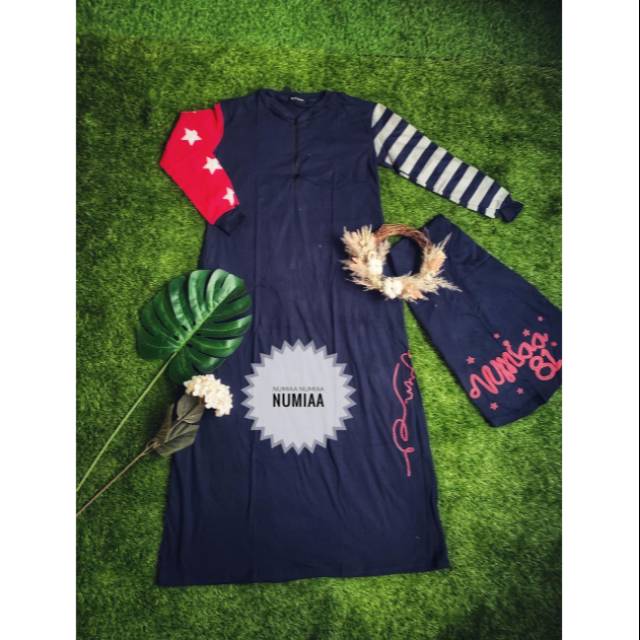 Set gamis n hijab numiaa