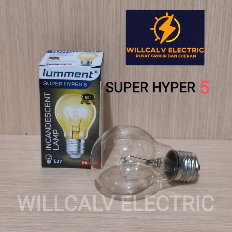 LAMPU PIJAR LUMMENT HYPER 5 5 WATT CAHAYA KUNING E27 / BHOLAM PIJAR HYPER 5 5W LUMMENT CAHAYA KUNING E27