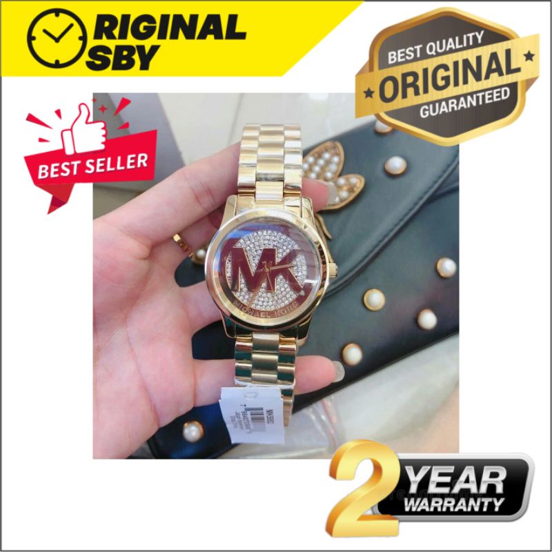 Ready Stock JAM TANGAN PRIA WANITA | RANTAI | KULIT | KARET | MURAH | Wanita Michael Kors mk-5865 Go