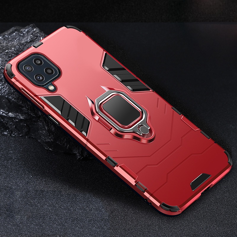 Casing Armor Magnetik Samsung Galaxy A12 M12 A22 A32 A52 A72 A82 M62 F52 M32 5G Shockproof