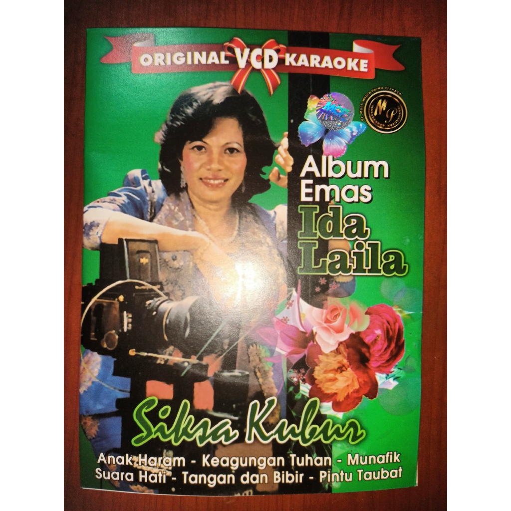 VCD ORIGINAL ALBUM EMAS IDA LAILA " SIKSA KUBUR" Prod.MP Productions