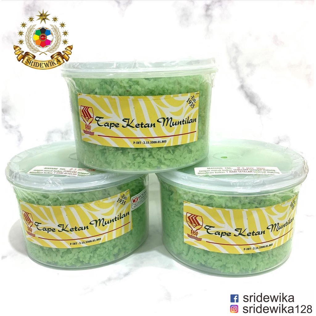 Tape Ketan Muntilan 181 (500gr)