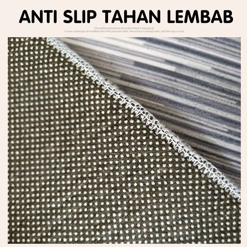 Keset Dapur Modern / Karpet Dapur Panjang / Keset Kaki Anti Slip / Keset Runner / Karpet Dapur