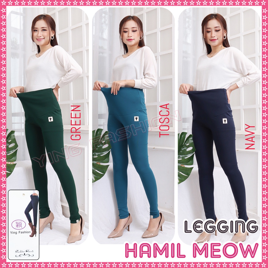 legging Hamil / legging hamil premium / legging hamil meow Import melar 80cm ampe 130cm