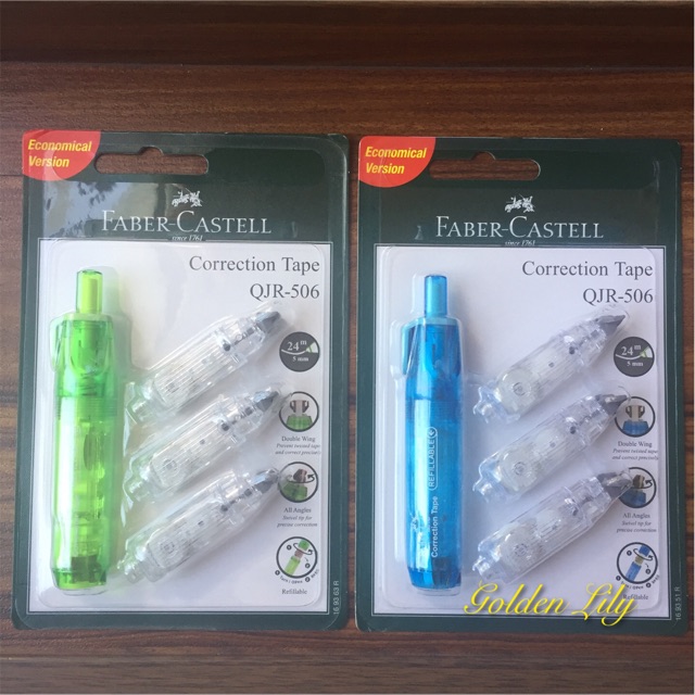 

Correction Faber Castell QJR-506 Free 3 Refill