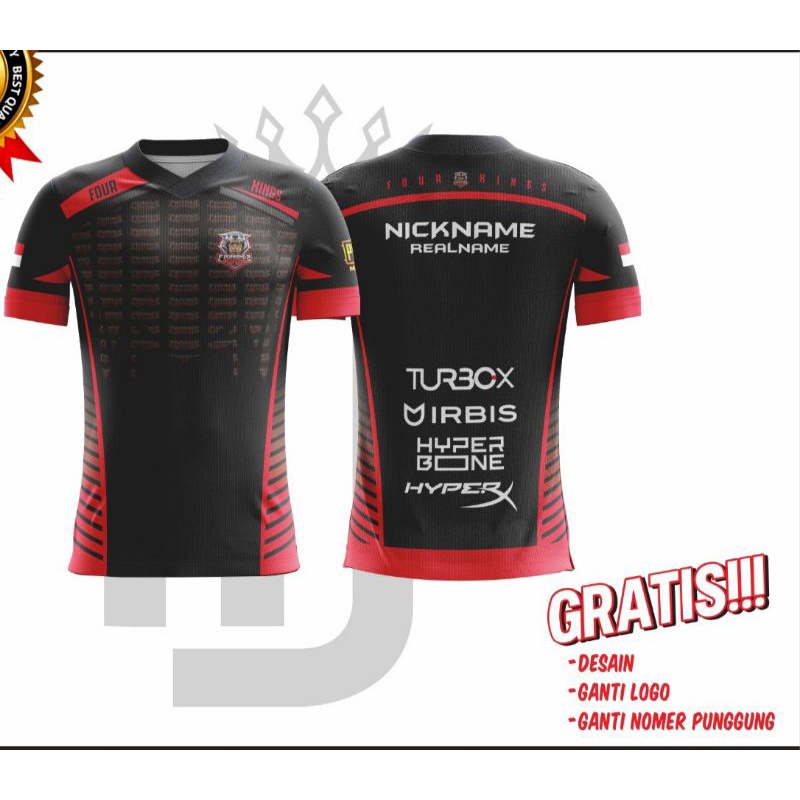 Kaos Jersey Sepak Bola Futsal Custom Free Desain