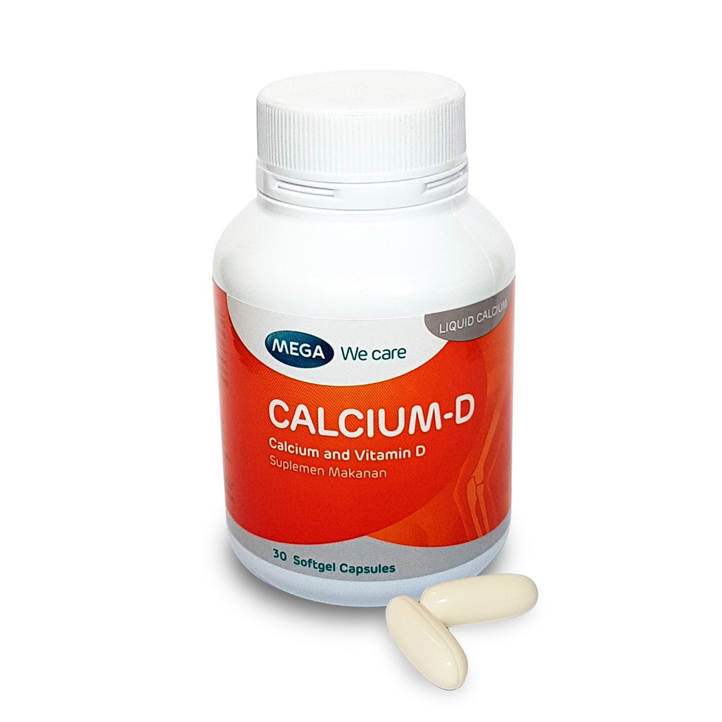 MEGA WE CARE CALCIUM D ISI 30 KAPSUL