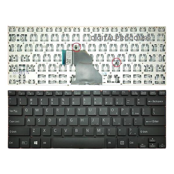 Keyboard Sony Vaio  Svf142C1WW Svf142C29M Black