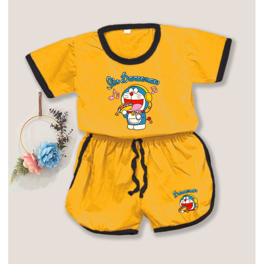 SF - Setelan Playset Cupa Cup Baju Anak Karakter / Set Anak Balita Karakter / Setelan Anak Unisex-3