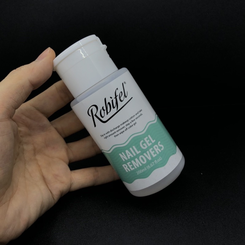 Robifel Nail Gel Remover Pembersih Kutek Gel polish