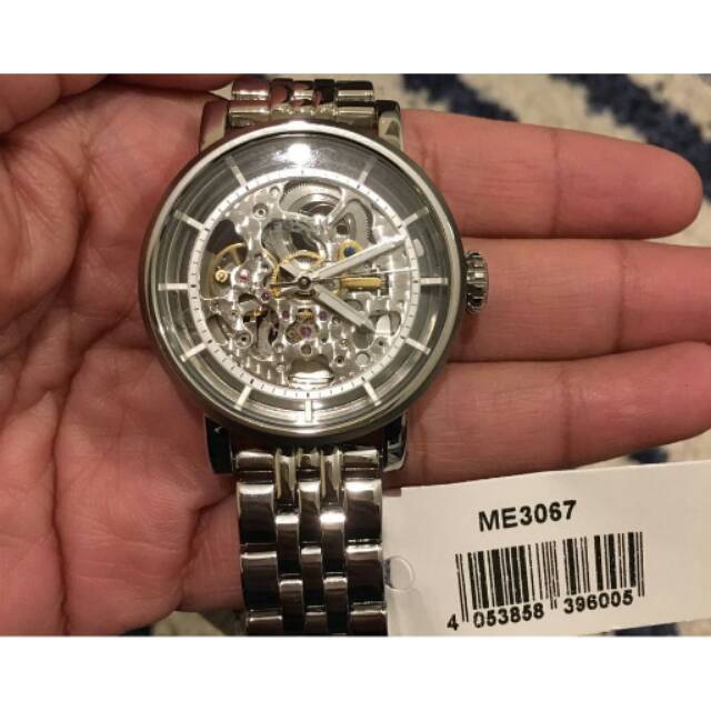 jam fossil matic silver