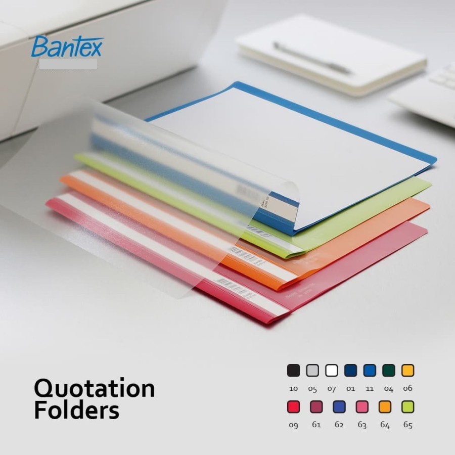 Bantex Business File Map Plastik Snelhecter