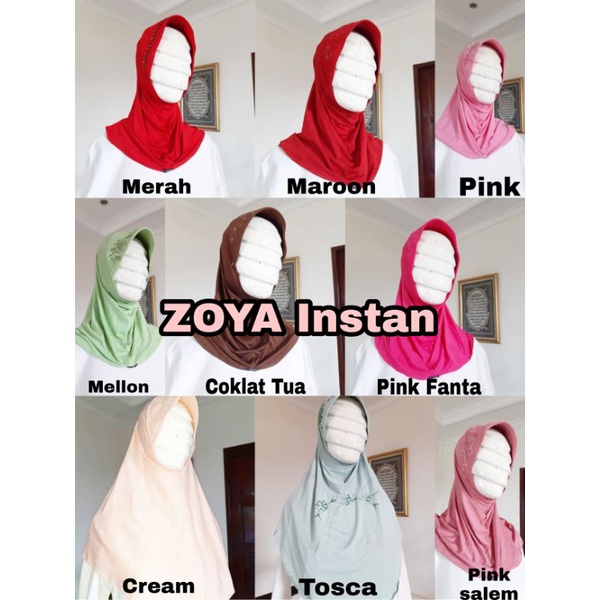 ZOYA JILBAB INSTAN