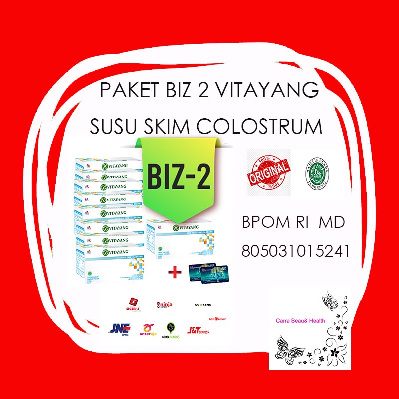 

Paket Biz 2 Vitayang Susu Skim Colostrum