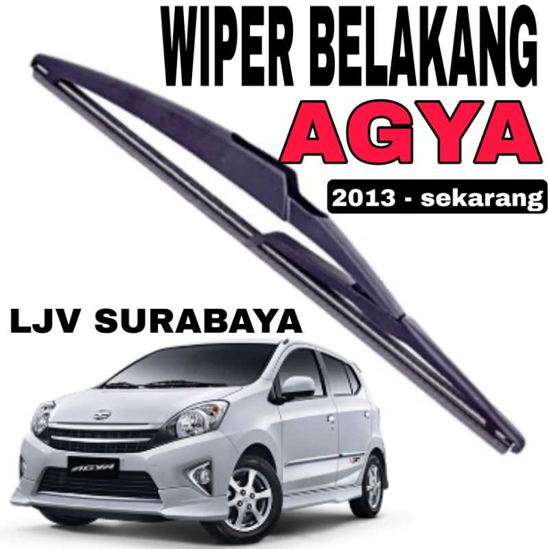 WIPER BELAKANG TOYOTA AGYA 2013 - 2021 OEM 12 INCH