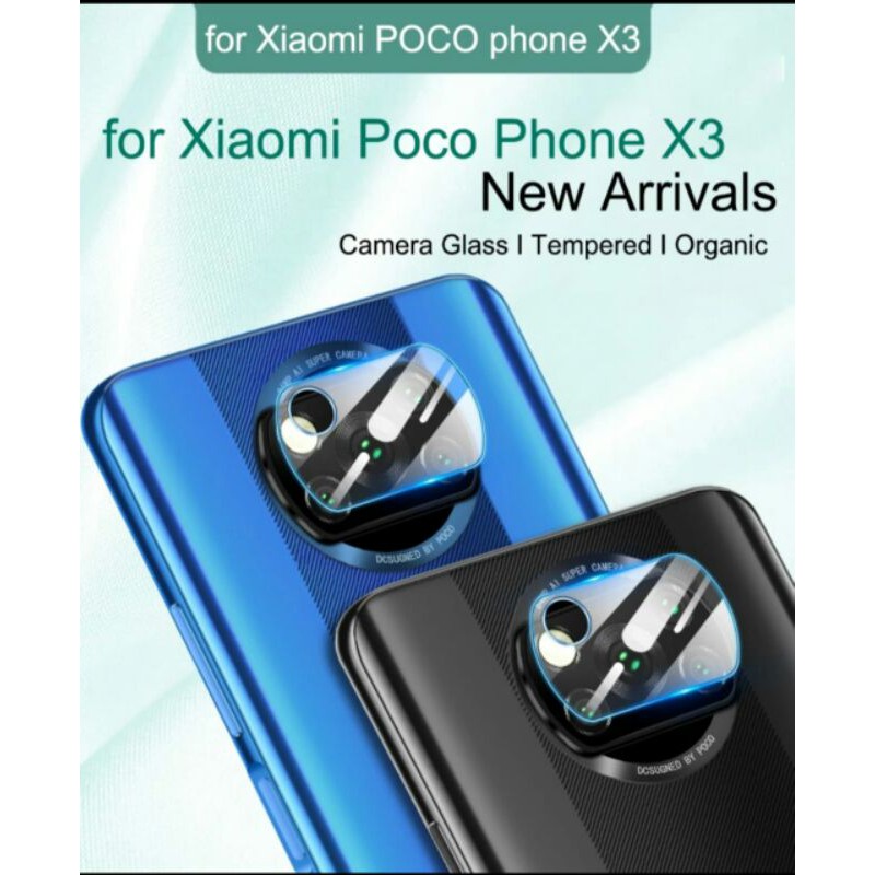 POCO X3 NFC PELINDUNG CAMERA LENS TEMPERED GLASS PREMIUM 9H