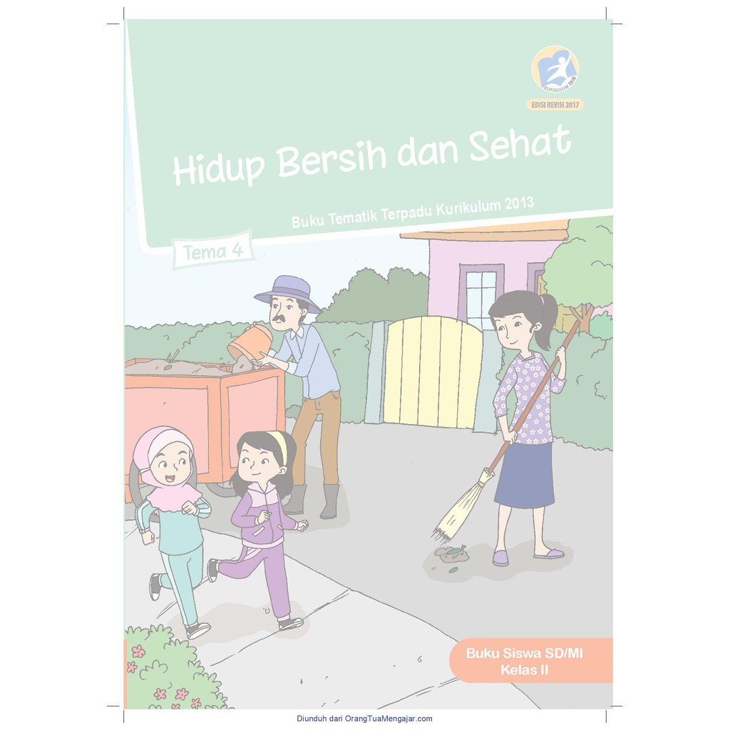 Buku SD Kelas 2 Tema 4 Hidup Bersih dan Sehat