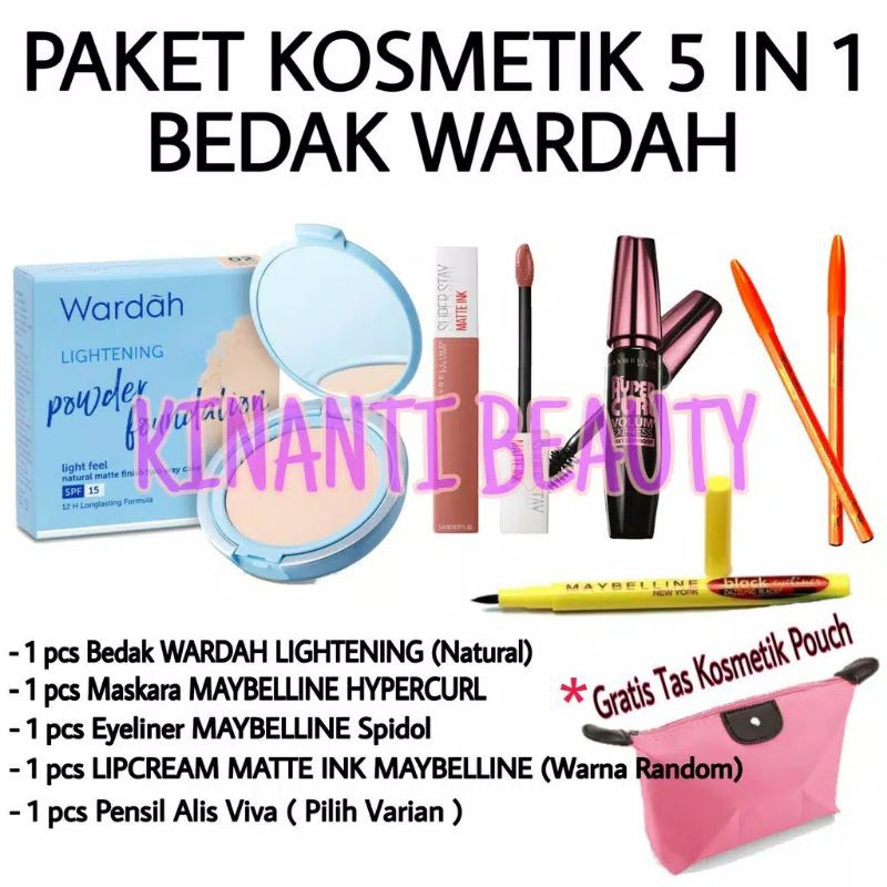 paket lengkap maybelline