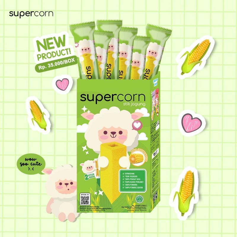 

SuperCorn stik jagung 3box