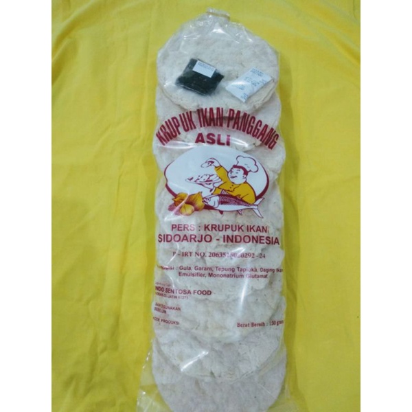 

krupuk ikan panggang khusus GOJEK grab