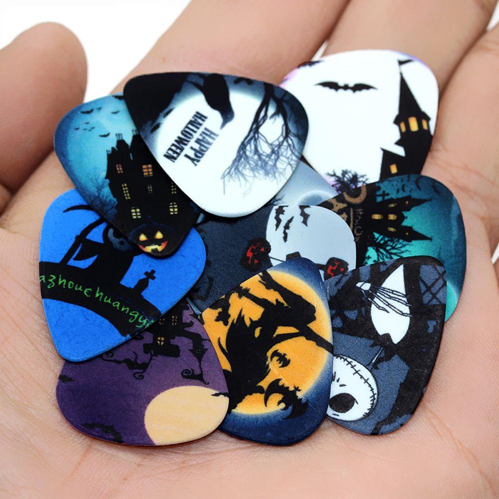 Agustina 10PCS Picks Gitar Warna-Warni Mediator Gitar Akustik Mouse Spider Kualitas Tinggi Finger Shrapnel