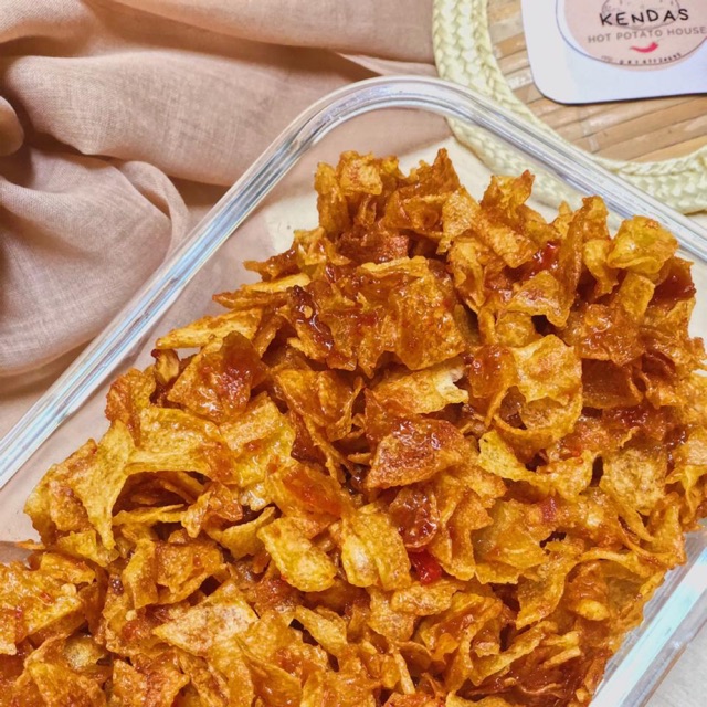 

Kendas ( Keripik Kentang Pedas)