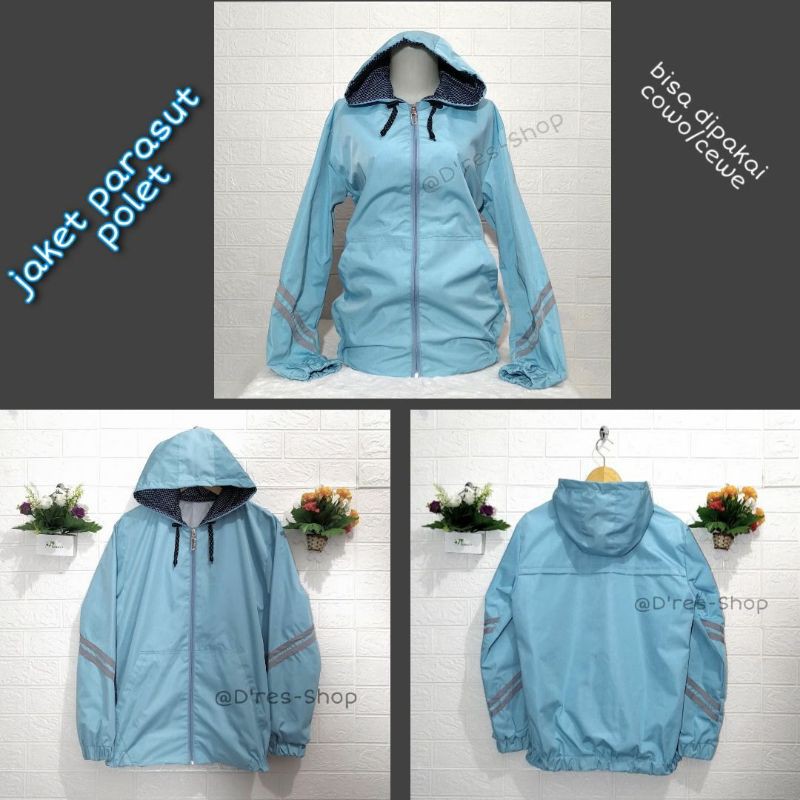 Jaket polet karet/5L/XXXL/ld 120 cm/fashion pria dan wanita/JUMBO/Jaket parasut