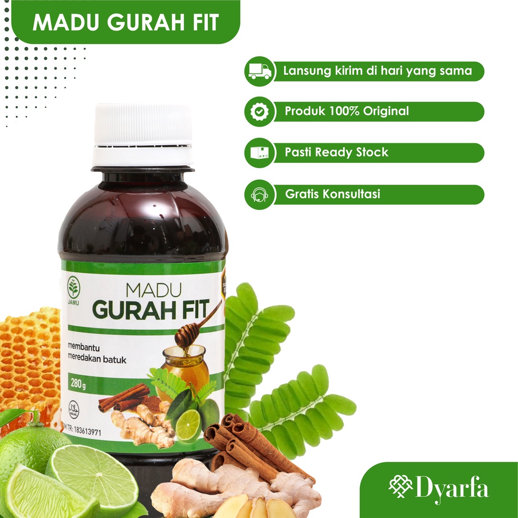 Jual Madu Gurah Fit Atasi Sesak Nafas Batuk Bronkitis Sinusitis Radang Tenggorokan Asma Dan 3952