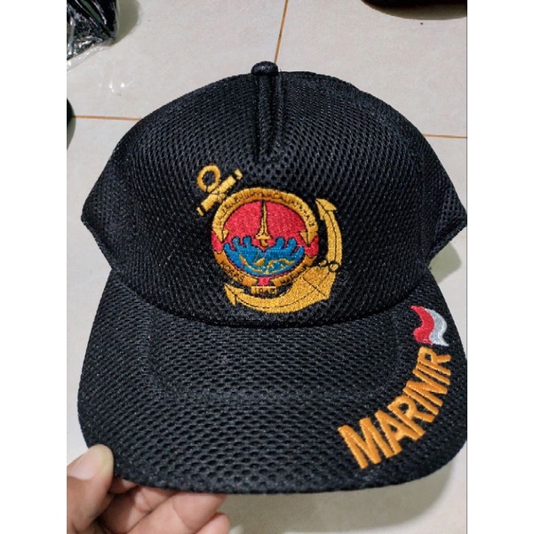 TOPI  PET /JARING BORDER MARINIR.TNI_AL