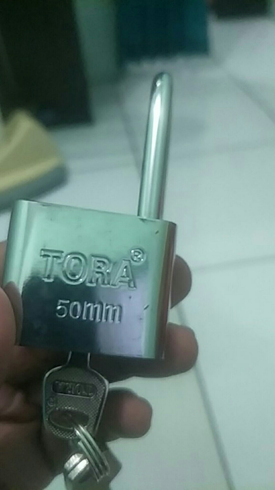 Tora Gembok Leher Pendek / Gembok Pagar Rumah Anti Maling.