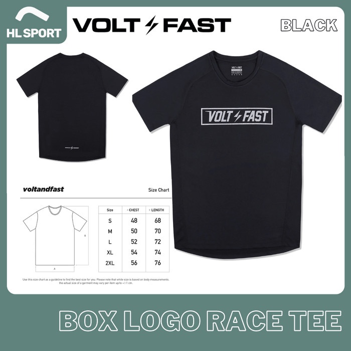 Volt and Fast VFG Box Logo Race Tee Jersey