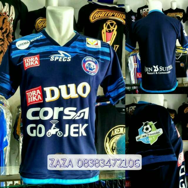 Jersey arema gojek traveloka