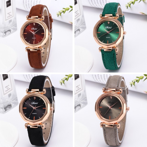 DEJI -  Jam Tangan Cewek Shshd / Jam Fashion / Arloji / Jam Analog / Jam Tangan Import