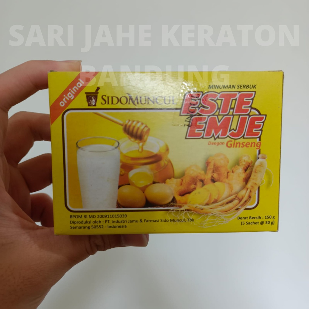 STMJ Sido Muncul ESTE EMJE dengan Ginseng isi 5 sachet