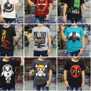 Langsung Beli  Baju  Kaos Anak  Grosiran SUPERHERO CAPTAIN 