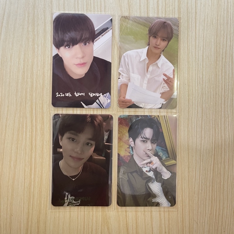 Jeno WFM Winter Fanmeeting Hoodie + Taeyong SuperM Korean Ver + Taeil Kihno Superhuman + Kun Jewel U