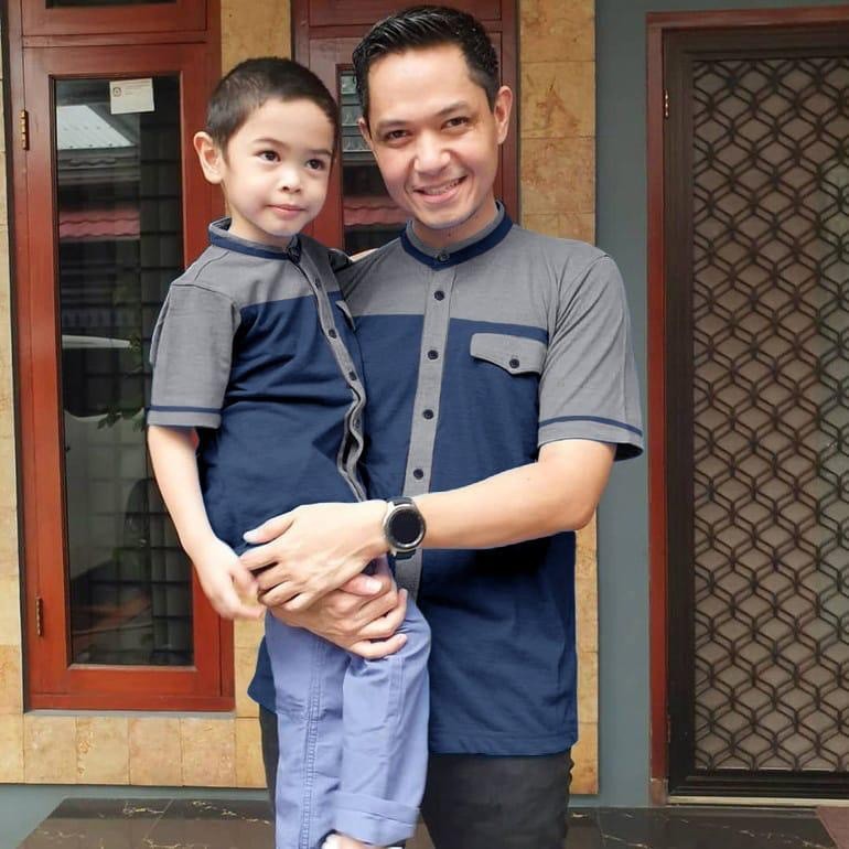 Couple Danvir - Baju Koko ayah dan Anak - Couple Ayah dan Anak Terbaru