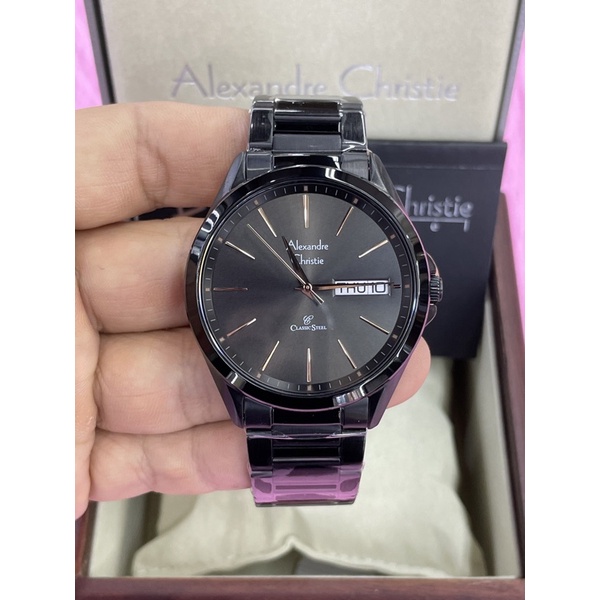 alexandre christie 8592me full black pria