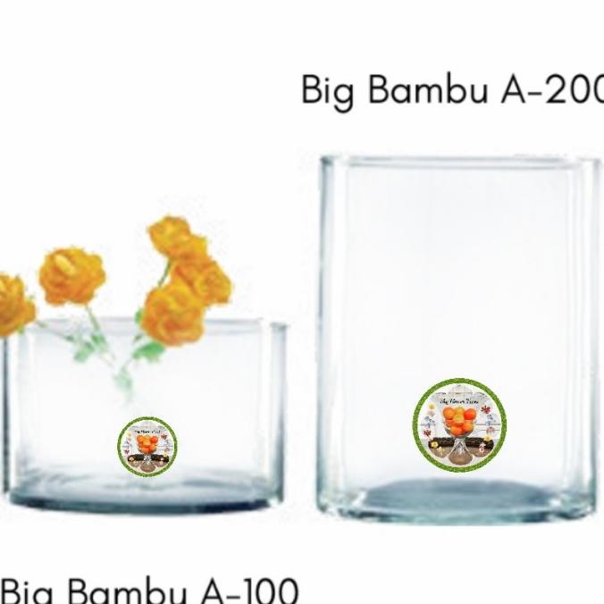 Ready oke] Vas bunga WW Design / Big Bambu A -200 / Vas tabung /Diamas