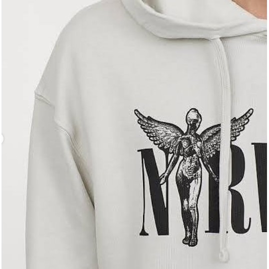 nirvana hoodie h&m