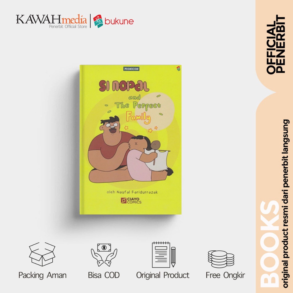 Jual Buku Komik - Si Nopal and The Perfect Family - Naufal Faridurazzak ...