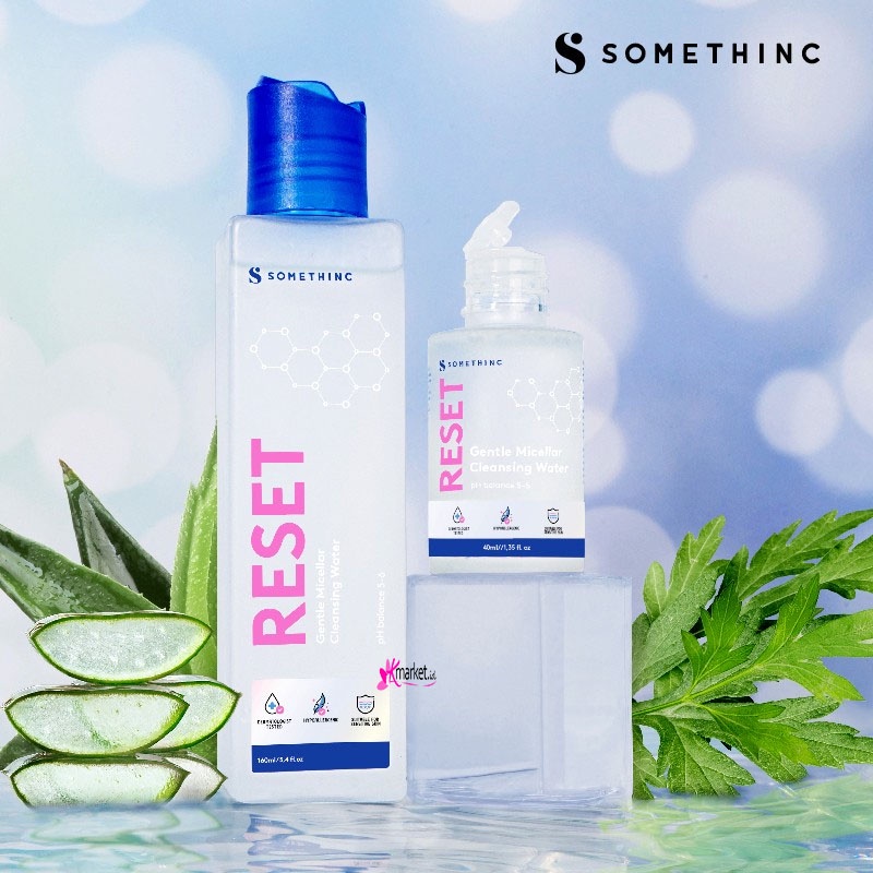 Somethinc Reset Gentle Micellar Cleansing Water 40ml | 160ml