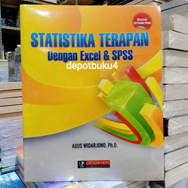 Jual Buku Original: Statistika Terapan Dengan Excel & SPSS Disertai CD ...