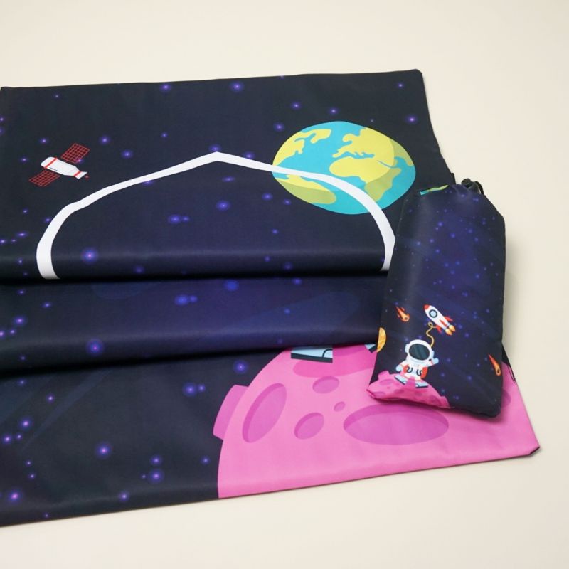 KADOKIDI Sajadah Travel Anak & Dewasa FREE NAMA & POUCH | Outerspace Series-5
