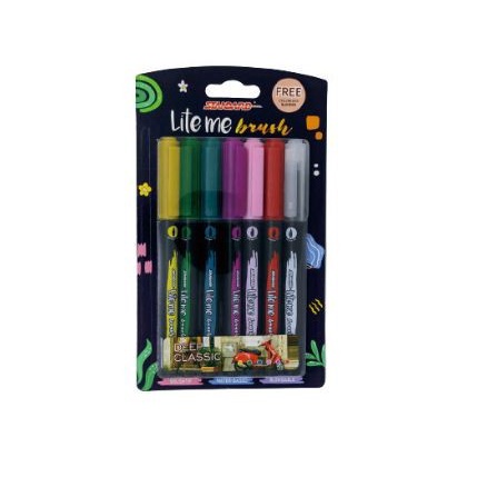 

Murah Standard Lite Me Brush Deep Classic (7) Mix Colors Diskon
