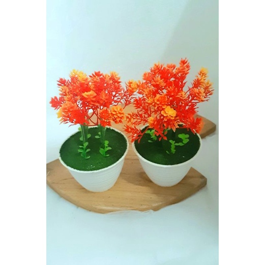 bunga beringin bunga artificial bunga hias pot dekorasi rumah
